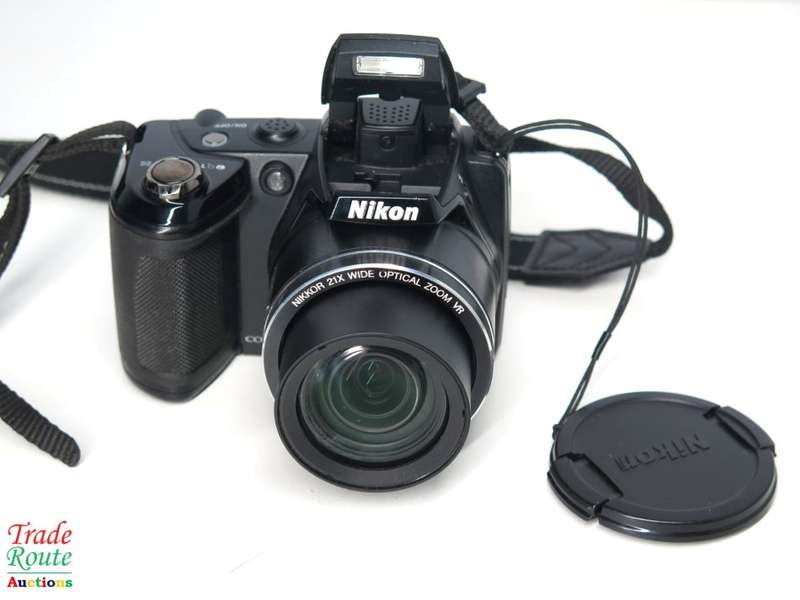 Nikon Coolpix L310 14.1MP Digital Camera with 21x Optical Zoom - BLACK