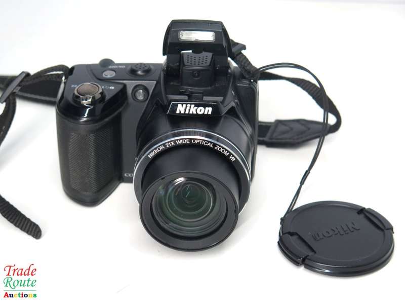 Nikon Coolpix L310 14.1MP Digital Camera with 21x Optical Zoom - BLACK
