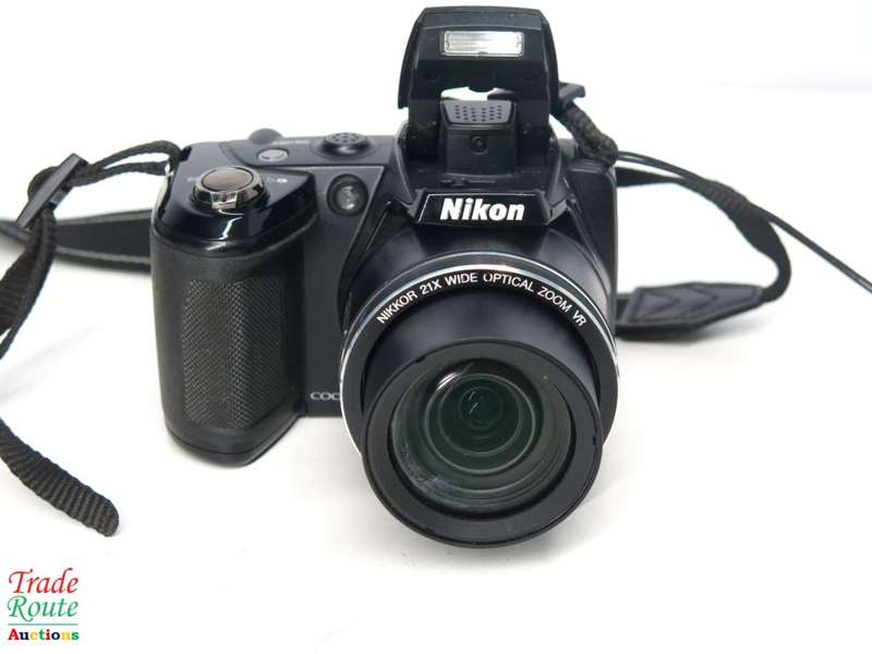 Nikon Coolpix L310 14.1MP Digital Camera with 21x Optical Zoom - BLACK
