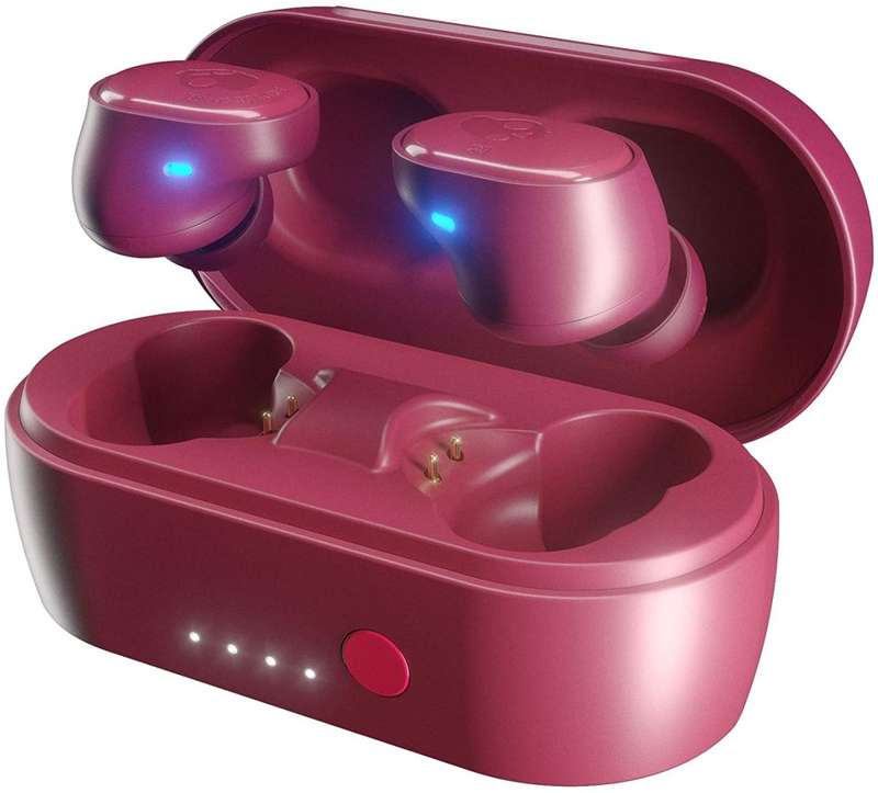 Skullcandy Sesh True Wireless In-Ear Earbud Earphones (Moab Red)