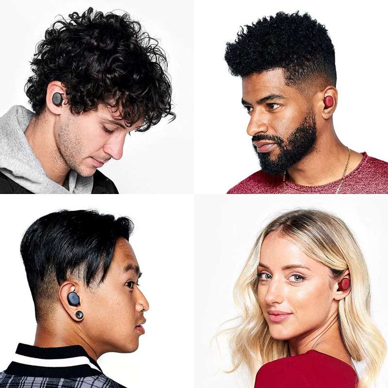 Skullcandy Sesh True Wireless In-Ear Earbud Earphones (Moab Red)