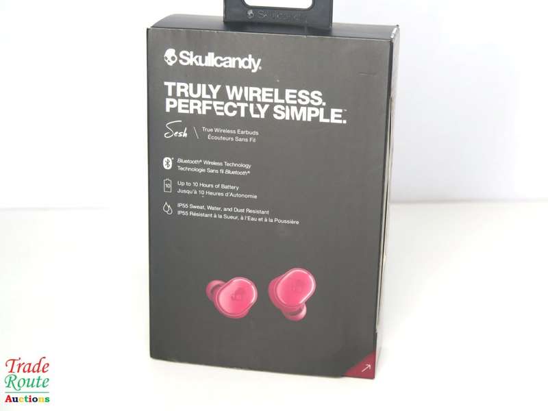 Skullcandy Sesh True Wireless In-Ear Earbud Earphones (Moab Red)