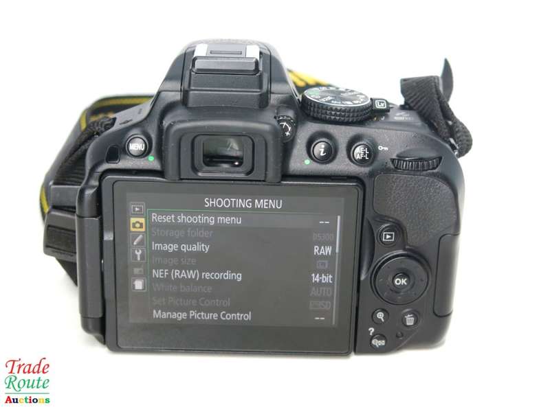 NIKON D5300 DSLR CAMERA BODY ONLY - [ BUILT IN WiFi & GPS] - [ 24.2 MEGAPIXELS ] - [ DX FORMAT ]