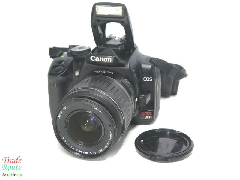 Canon Digital Rebel XTi 10.1MP Digital SLR Camera Kit with 18-55 Lens