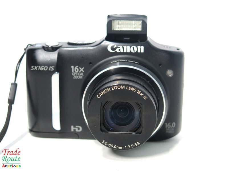 Canon PowerShot SX160 IS 16.0 MP Digital Camera with 16x Wide-Angle Optical Image Stabilized Zoom