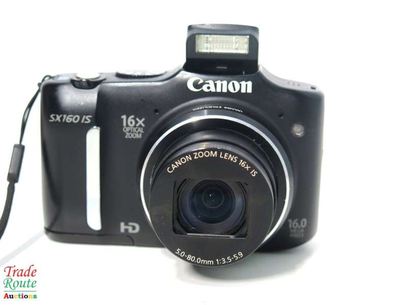 Canon PowerShot SX160 IS 16.0 MP Digital Camera with 16x Wide-Angle Optical Image Stabilized Zoom
