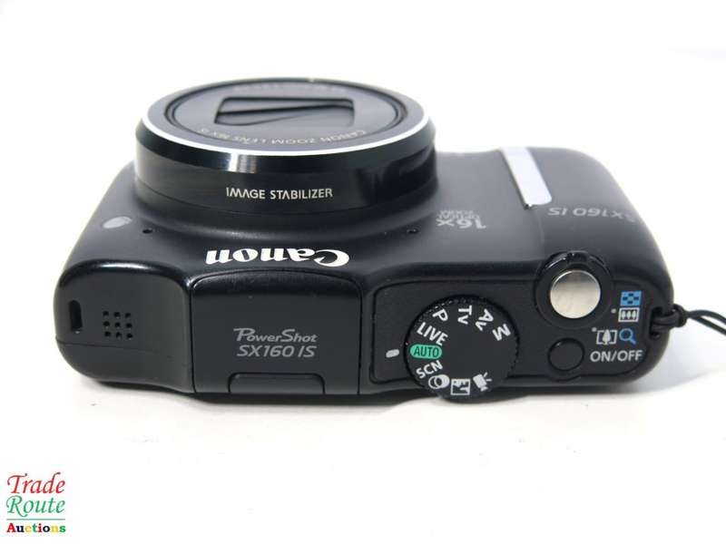Canon PowerShot SX160 IS 16.0 MP Digital Camera with 16x Wide-Angle Optical Image Stabilized Zoom