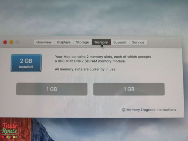 iMac 20-Inch "Core 2 Duo" 2.66 - All in One Desktop - ATI Radeon Graphics