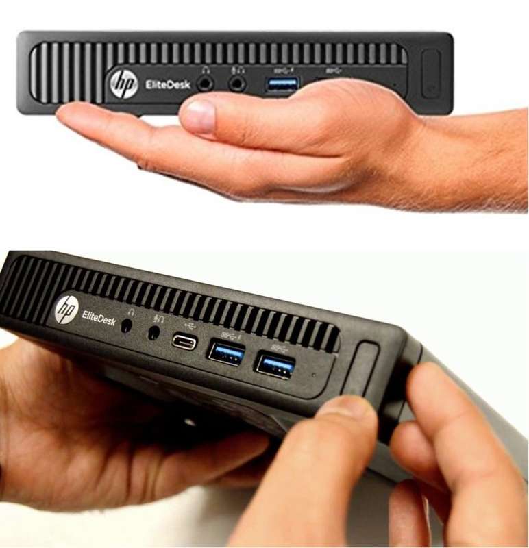HP EliteDesk 800 G2 mini desktop PC | Core i5 6500T 6th Gen 2.5Ghz | 4GB RAM | 256GB SSD