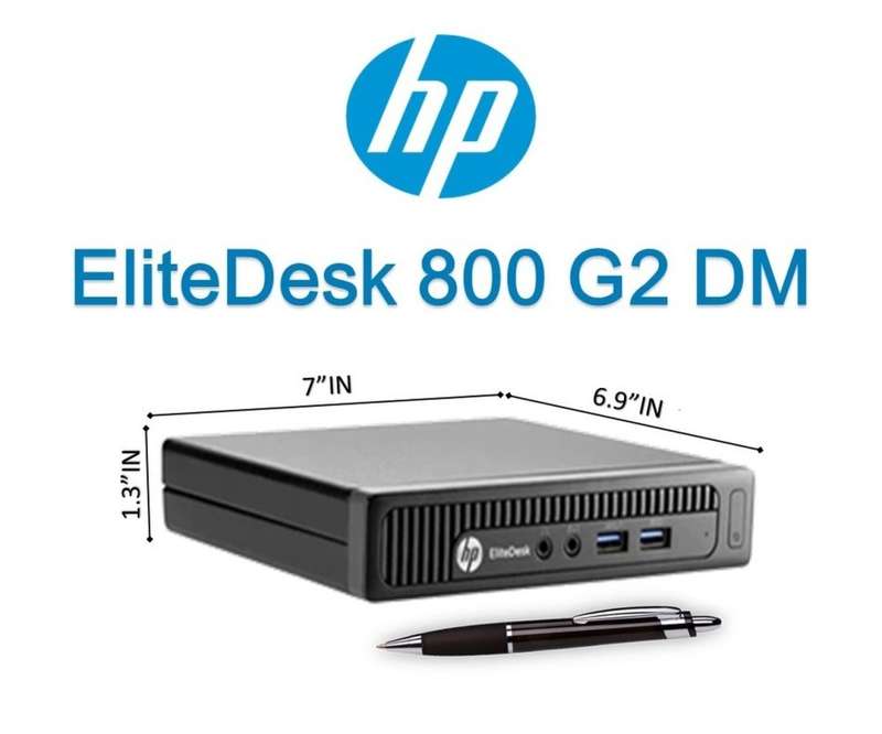 HP EliteDesk 800 G2 mini desktop PC | Core i5 6500T 6th Gen 2.5Ghz | 4GB RAM | 256GB SSD