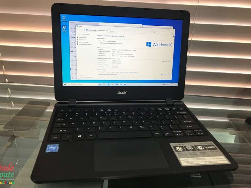 Acer Aspire ES11 ES1-132 11.6-Inch Notebook - (Intel Celeron N3350, 2GB RAM, 32 GB eMMC, Windows 10