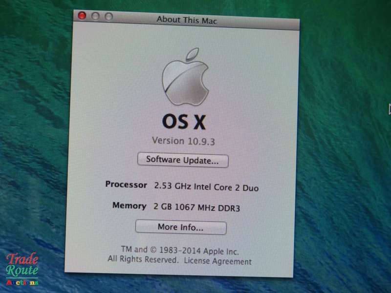 MacBook Pro 13.3-inch | Core 2 DUO | 2GB RAM | 320GB HDD | INTEL HD GRAPHICS