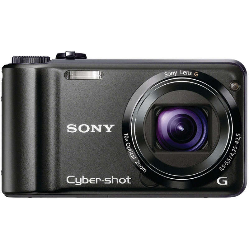 Sony Cyber-shot DSC-H55 14.1MP Digital Camera with 10x Wide Angle Optical Zoom
