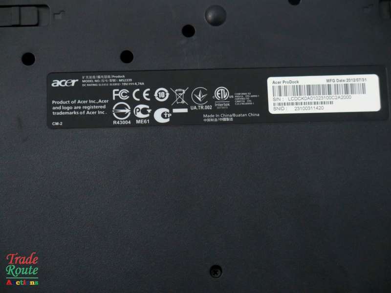 Acer ProDock MS2339 for TravelMate P6 Series - Port Replicator DOCKING STATION
