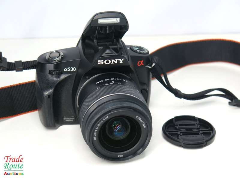 SONY ALPHA A230 DSLR DIGITAL CAMERA + 18-55 SONY LENS KIT