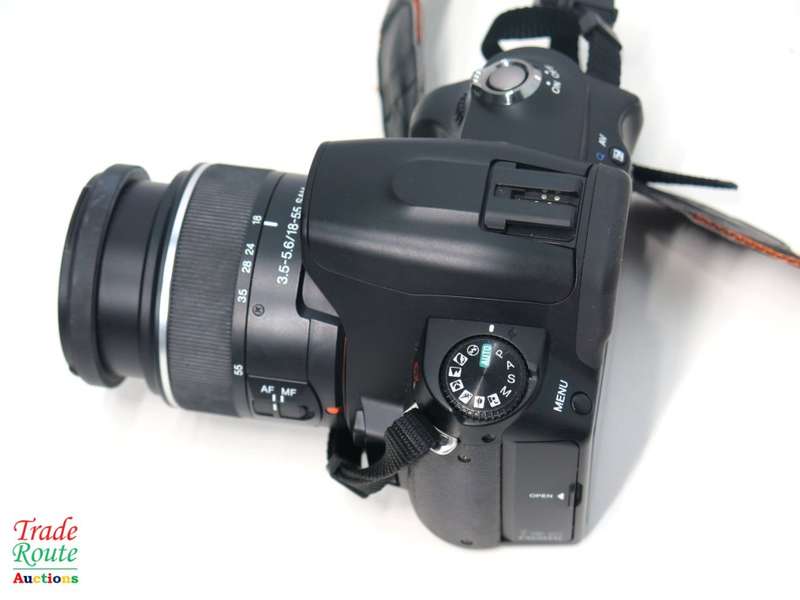 SONY ALPHA A230 DSLR DIGITAL CAMERA + 18-55 SONY LENS KIT