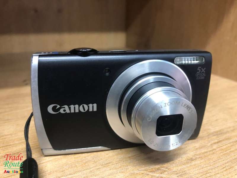 Canon PowerShot A2500 16MP Digital Camera with 5x Optical IS Zoom with 2.7-Inch LCD (BLACK)