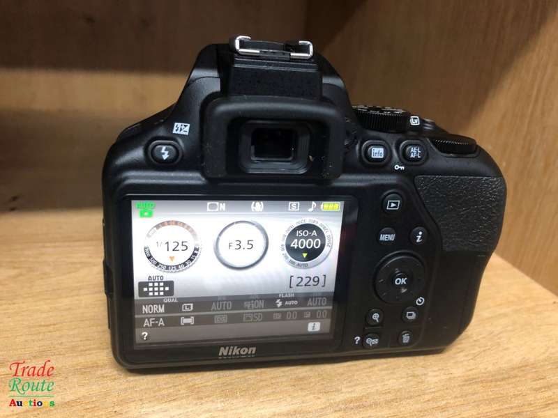 Nikon D3500 24.2 MP CMOS Digital SLR Camera body + Nikon AF-P 18-55 VR Lens Kit