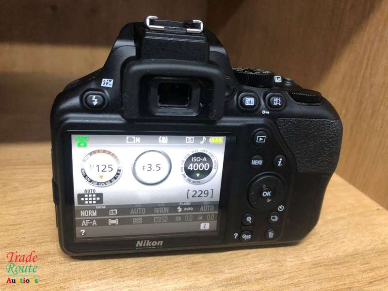 Nikon D3500 24.2 MP CMOS Digital SLR Camera body + Nikon AF-P 18-55 VR Lens Kit