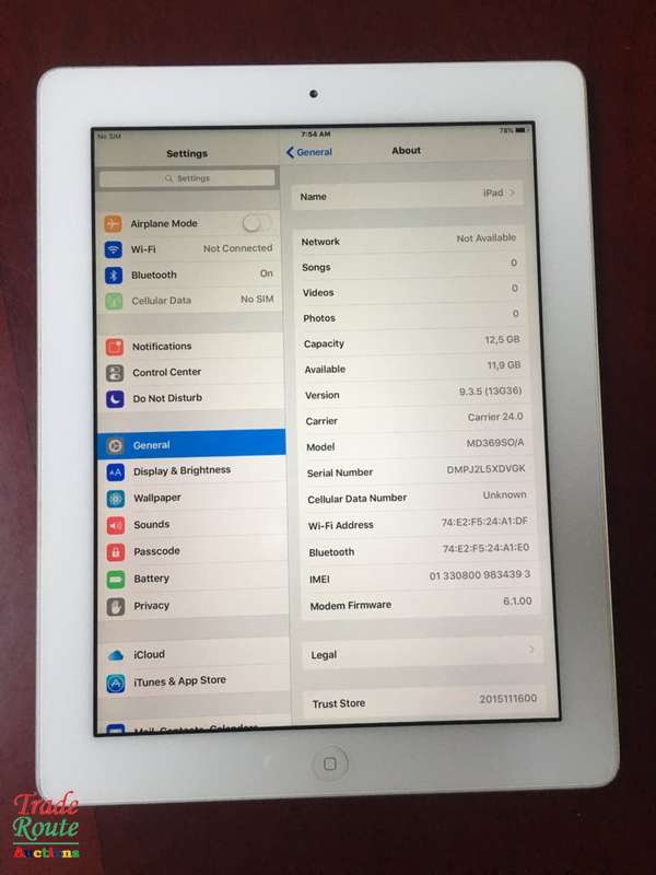 IPAD 3 | 16GB | CELLULAR | WiFi | MD369SO/A | WHITE | GENUINE APPLE  ***  IPAD3  ***