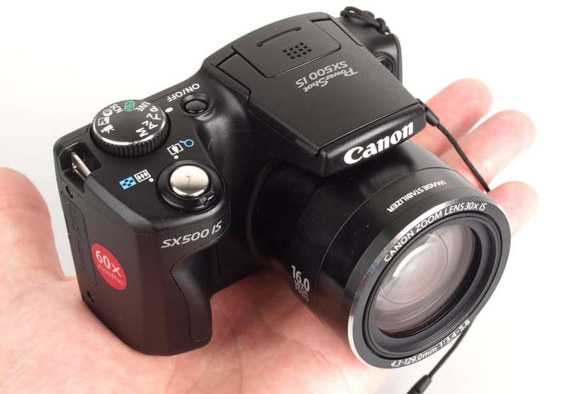 Canon PowerShot SX500 IS DIGITAL CAMERA 16.0 MP with 30x Wide-Angle Optical IS Zoom and 3.0-Inch LCD
