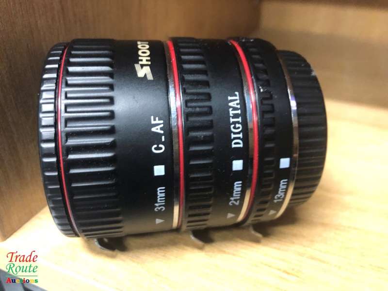 SHOOT AF Auto Focus Macro Extension Tube Set for Canon EOS EF EF-S Lens DSLR Cameras
