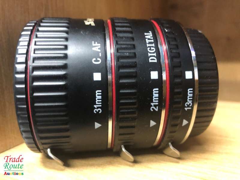 SHOOT AF Auto Focus Macro Extension Tube Set for Canon EOS EF EF-S Lens DSLR Cameras