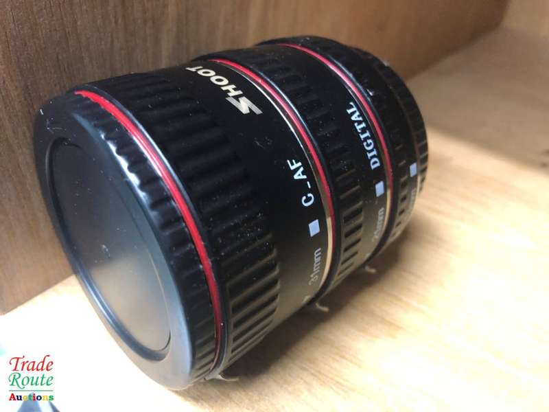 SHOOT AF Auto Focus Macro Extension Tube Set for Canon EOS EF EF-S Lens DSLR Cameras