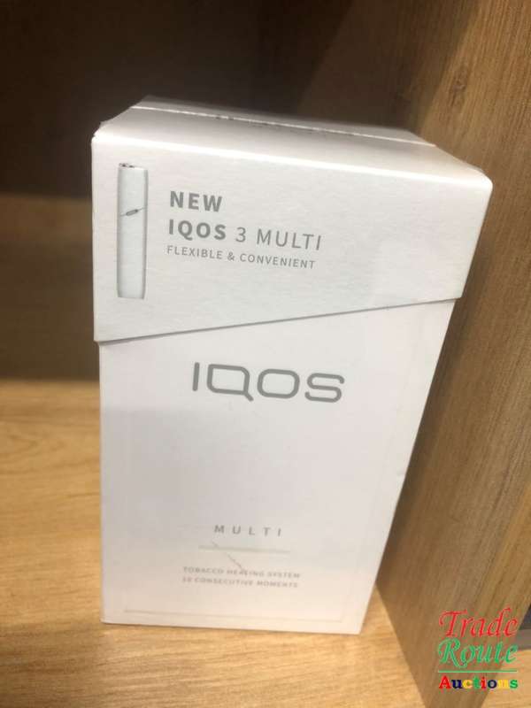 NEW IQOS 3 MULTI  WHITE - TOBACCO HEATING SYSTEM -  sealed in box