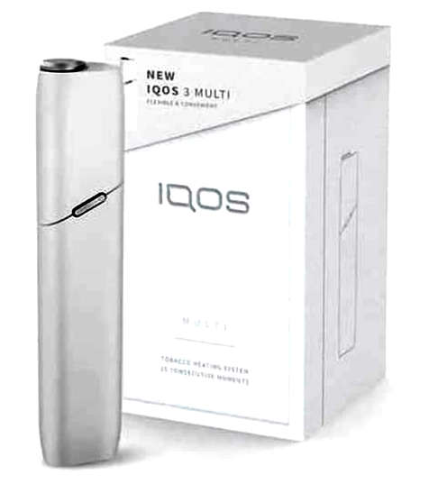 NEW IQOS 3 MULTI  WHITE - TOBACCO HEATING SYSTEM -  sealed in box