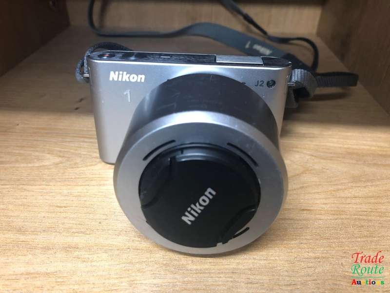 Nikon 1 J2 Mirrorless Digital Camera with 30-110mm Lens (Silver)