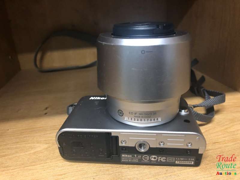 Nikon 1 J2 Mirrorless Digital Camera with 30-110mm Lens (Silver)