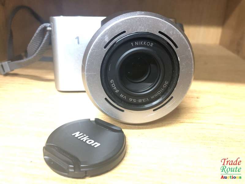 Nikon 1 J2 Mirrorless Digital Camera with 30-110mm Lens (Silver)