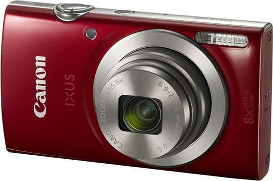 Canon IXUS 185 20 MP Digital Camera [ RED ] - 20 MEGAPIXELS