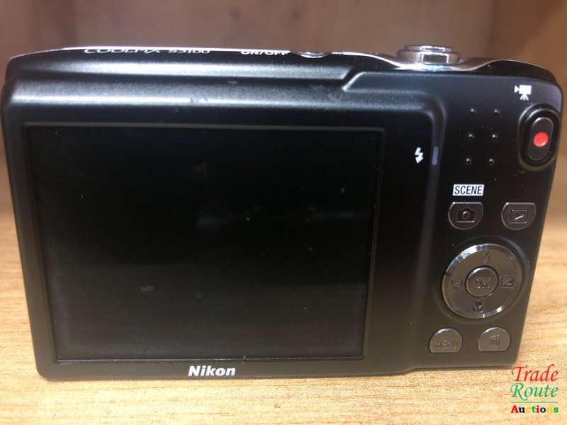 Nikon COOLPIX S3100 14 MP Digital Camera with 5x NIKKOR Wide-Angle Optical Zoom Lens - RED