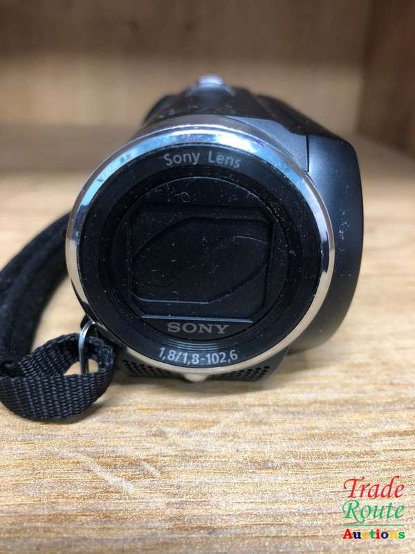 SONY DCR-SX21 CAMCORDER, 67X EXTENDED ZOOM - BLACK