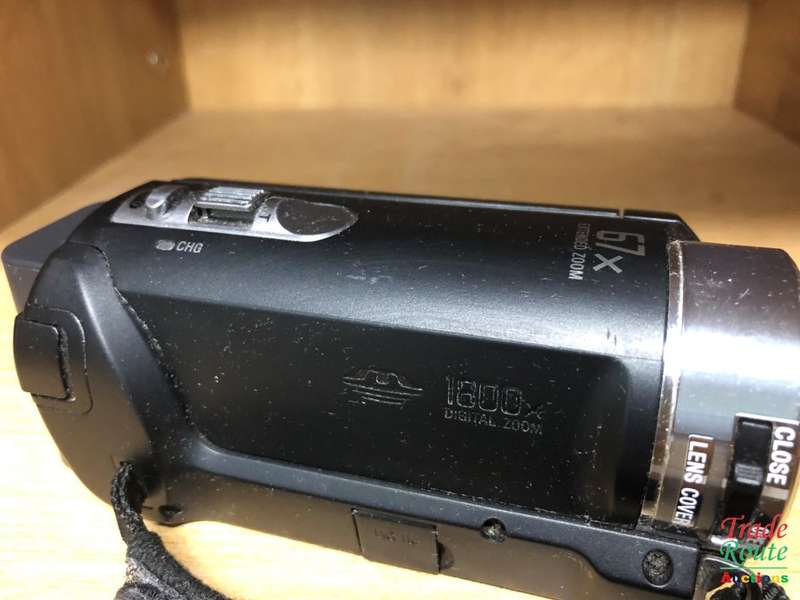 SONY DCR-SX21 CAMCORDER, 67X EXTENDED ZOOM - BLACK