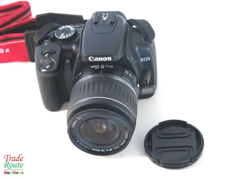 Canon EOS 400D DigitalSLR camera 10.1 Megapixels + Canon EFS 18-55mm Lens