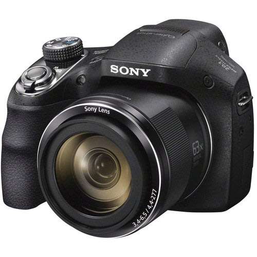 Sony Cyber-shot DSC-H400 20.1MP 63X Opitcal Zoom Digital Camera (Black)
