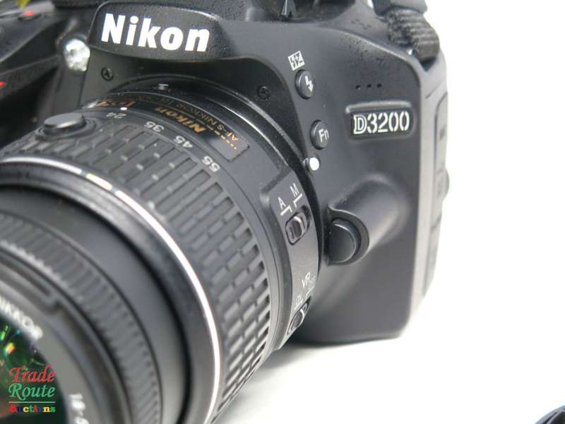 Nikon D3200 24.2 MP CMOS Digital SLR with 18-55mm f/3.5-5.6 AF-S DX NIKKOR Zoom Lens - 24.2 MP