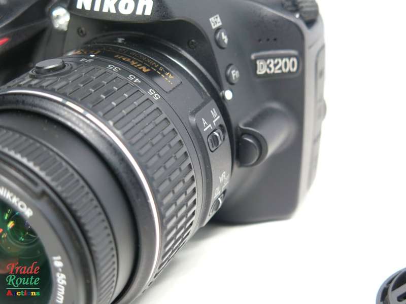 Nikon D3200 24.2 MP CMOS Digital SLR with 18-55mm f/3.5-5.6 AF-S DX NIKKOR Zoom Lens - 24.2 MP