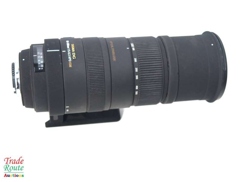 SIGMA 150-500mm F5-6.3 APO DG OS (OPTICAL STABILIZER) ZOOM Lens for NIKON DSLR Cameras