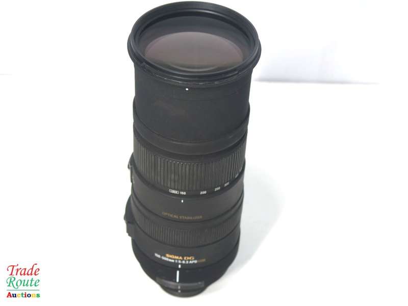 SIGMA 150-500mm F5-6.3 APO DG OS (OPTICAL STABILIZER) ZOOM Lens for NIKON DSLR Cameras