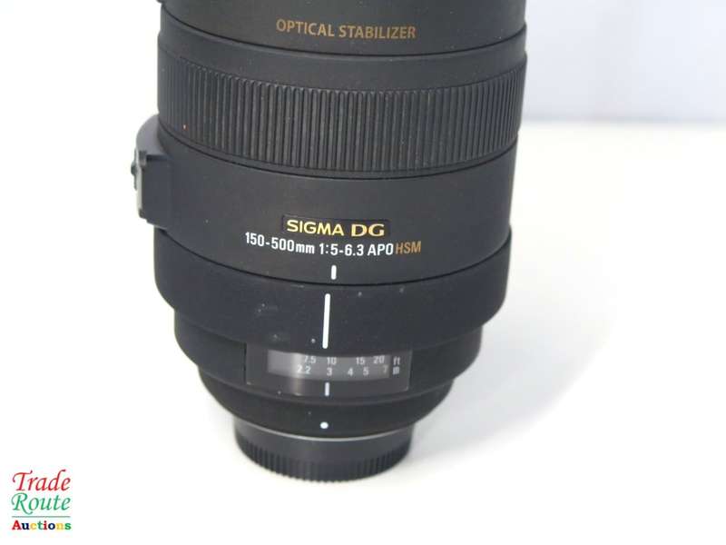 SIGMA 150-500mm F5-6.3 APO DG OS (OPTICAL STABILIZER) ZOOM Lens for NIKON DSLR Cameras