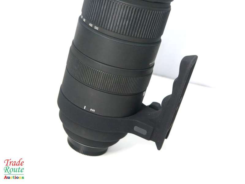 SIGMA 150-500mm F5-6.3 APO DG OS (OPTICAL STABILIZER) ZOOM Lens for NIKON DSLR Cameras