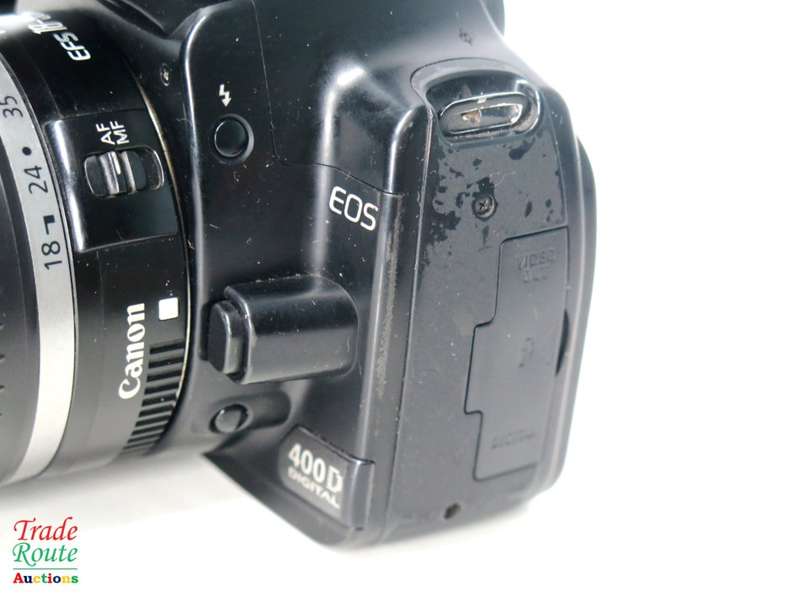 Canon EOS 400D DigitalSLR camera 10.1 Megapixels + Canon EFS 18-55mm Lens