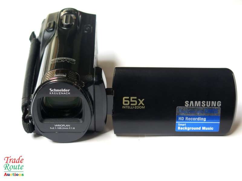 SAMSUNG SMX-F70BP SD/SDHC CARD DIGITAL VIDEO CAMERA CAMCORDER