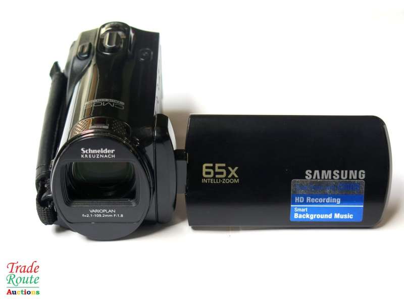 SAMSUNG SMX-F70BP SD/SDHC CARD DIGITAL VIDEO CAMERA CAMCORDER