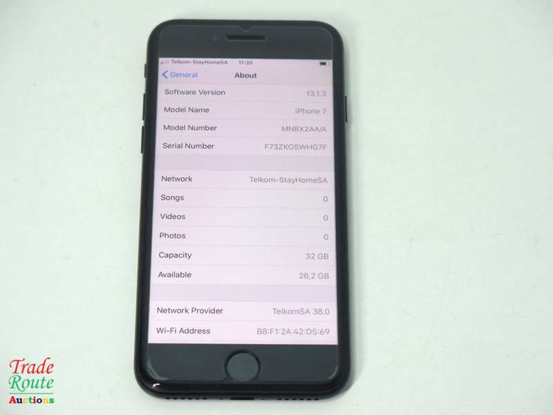 IPHONE 7 | BLACK | A1778 | MN8X2AA/A   *** APPLE IPHONE7 ***