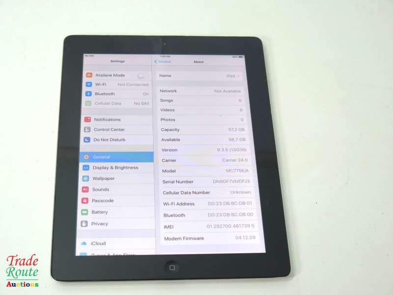 iPad 2 Wi-Fi 64GB Black *** IPAD2 WIFI  3G***